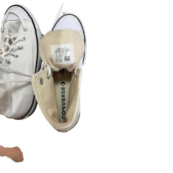 Converse Chuck Taylor All Star High Top Sneakers White 7.5 HIgh Tops - Picture 8 of 9